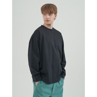 컴스페이스1980 코튼 무지 긴팔 티셔츠