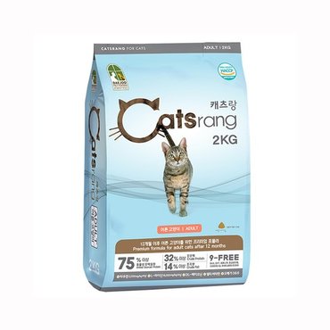 캐츠랑 어덜트 2kg/고양이사료