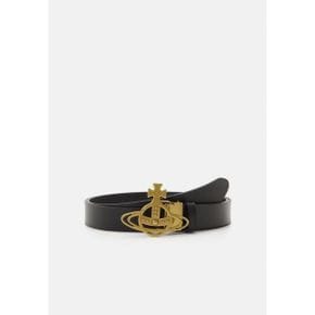 4801960 Vivienne Westwood ORB BUCKLE BELT UNI - Belt black 92295130