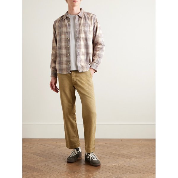 코리더 로즈우드 체크 코튼 셔츠 46376663162939623