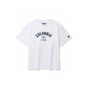 CU 1754 ARCH LOGO S/S T-SHIRTS 화이트