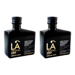 LA ORGANIC 라오가닉 ORO 말라가산 엑스트라 버진 올리브 오일 250ml 2개