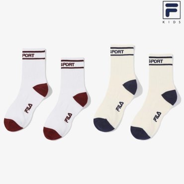 휠라키즈 ●휠라키즈 스포츠 장목양말 2컬러 (FK253SX07X003)