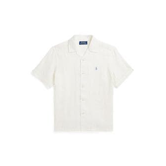 폴로 랄프 로렌 폴로 키즈 남아 8-18세 리넨 캠프 셔츠(CWPOWOVY6820572100)