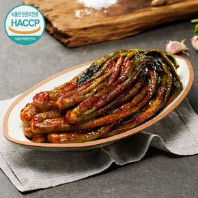 전라도 갓김치 8kg 당일생산발송 국산재료 HACCP 저염 남도김치