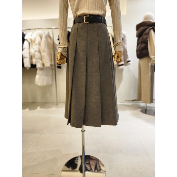 [여주점] (JJ 지고트) 여성 플리츠 롱 스커트 GRAM0SK941