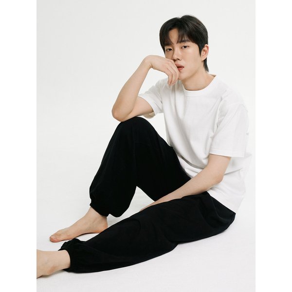 우붓 블랙 하렘 남성 요가 외출복 실내복 바지