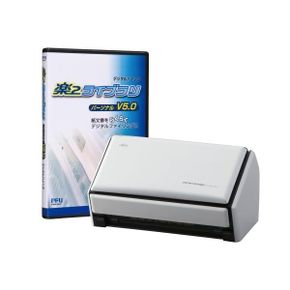 일본 후지쯔 스캐너 FUJITSU ScanSnap S1500 Easy 2 Library Personal V5.0 세트 모델 FIS1500SR