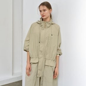 UNISEX 유틸리티 롱 사파리 점퍼 [BEIGE] / SBE1U07003-WOMAN
