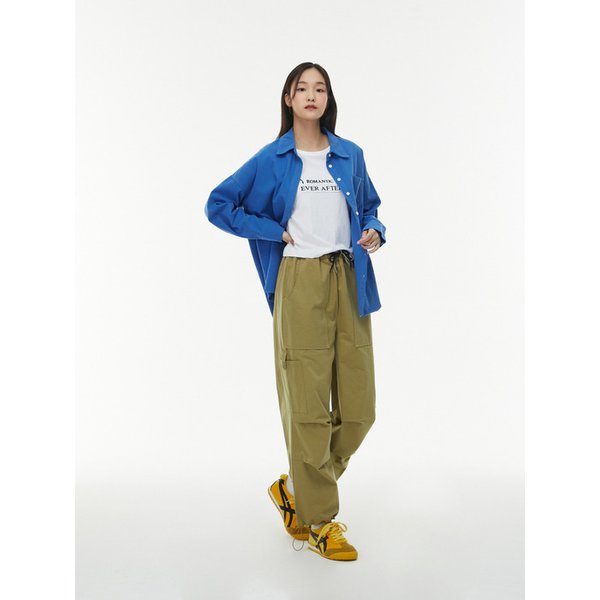 투톤 스트링 밴드 카고 팬츠 AQ1WP220