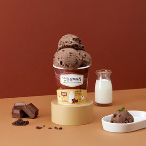  [상하목장] 아이스크림 초콜릿 474ml