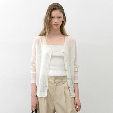 나인(Atelier Nain) [25S/S](택가:75,000원)에센셜 루즈핏 가디건(CD-2202)