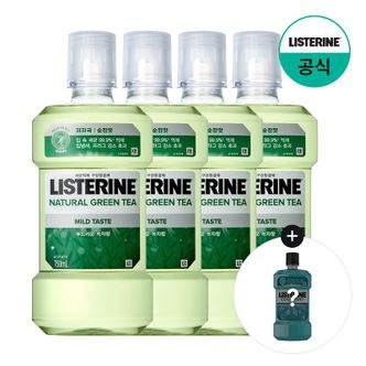 NS홈쇼핑 리스테린 내추럴 그린티 마일드 750mlx4+(증)그린티250ml[33922838]