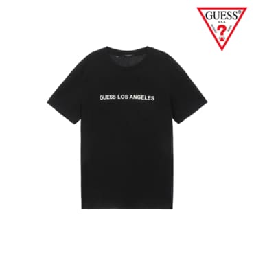 게스 [게스본사] GUESS MEN SS CREW 2차_호일 일자로고 KN2K04C5