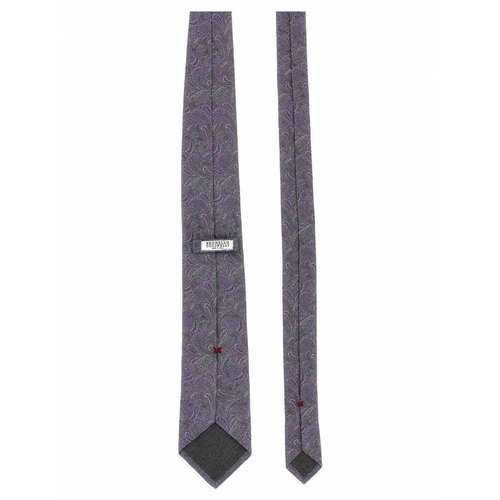 남성 Ties 보우 ties 페이즐리 타이 MR8790018C9718 Purple /8