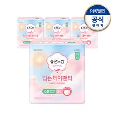 좋은느낌 입는데이팬티 소/중/대 생리대 8매x4팩