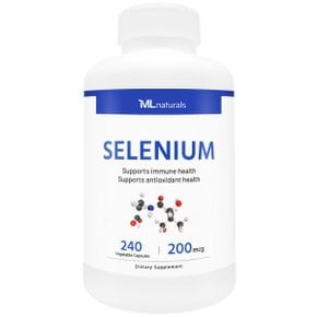 2024 신제품 마이라이프 내추럴스 셀레늄 200 mcg 240야채캡슐 NEW