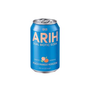 아리 ARIH 듀얼바이오틱소다 피치망고호라이즌 (24개) 복숭아+망고맛