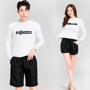 블랙홀 남녀 커플 비치 반바지 수영복바지 커플 비치 반바지(L~XXXL)