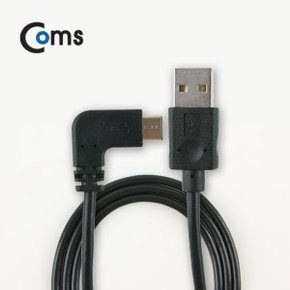 [NA819]Coms USB 3.1 케이블(Type C),1M USB 좌우꺾임