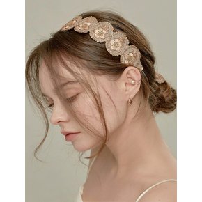 로맨틱 피오니 헤어밴드(Romantic Peony Hairband)