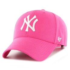 47브랜드 Snapback Cap - MVP MLB New York Yankees pink