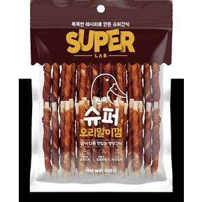 슈퍼랩 오리말이껌 400g