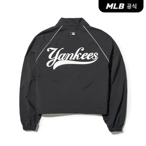 [코리아공식]여성 스포티브 바시티 크롭 바람막이 NY (Black)