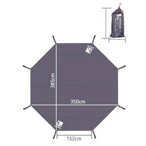 [Amazon cm)) 한정 브랜드] 그랜드 시트 텐트 시트 육각 레저 시트 방수 경량 터프 텐트 매트