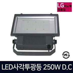 LED사각투광등 250W DC 투광기 벽부형 공장등