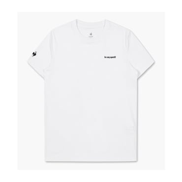 르꼬끄 남여공용 유니 폴리스판 반팔 티셔츠 / OFF-WHITE (QP123GRS21)