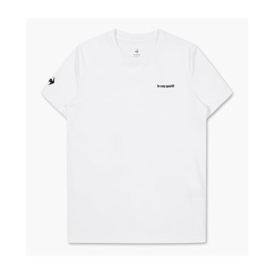 남여공용 유니 폴리스판 반팔 티셔츠 / OFF-WHITE (QP123GRS21)