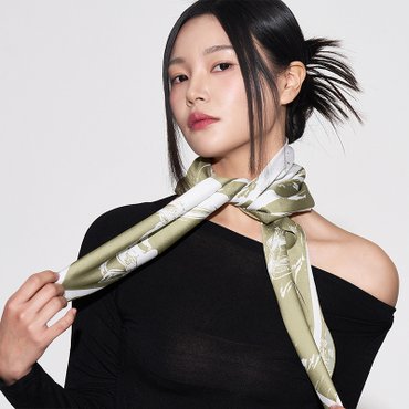 리끌로우 MAG SCARF OLIVE 스카프