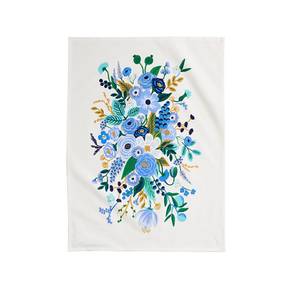 Garden Party Blue Tea Towel 티타올