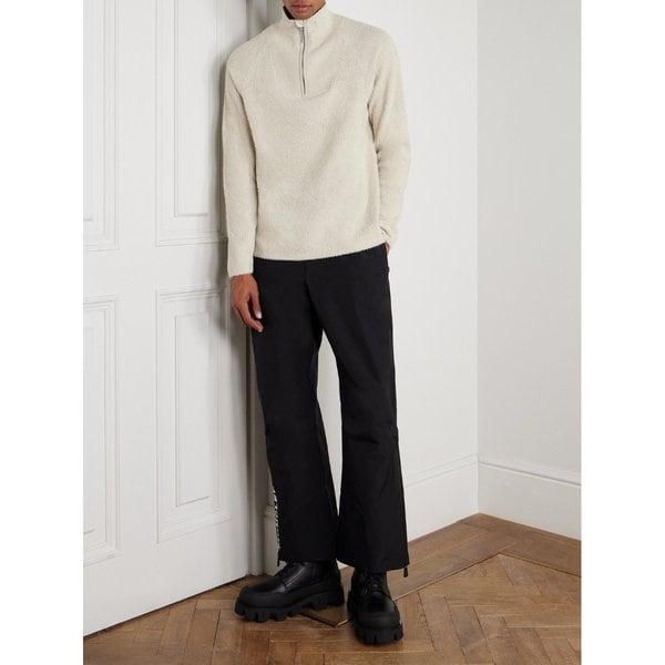 라이칸 에어웹 니트 하프 집 스웨터 46376663162999467