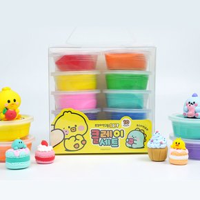 쪼꼬미친구들 소프트 클레이세트 10색