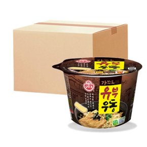 오뚜기 유부우동100g 12개 큰컵 컵라면 한박스