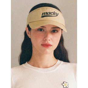 flua sun visor beige