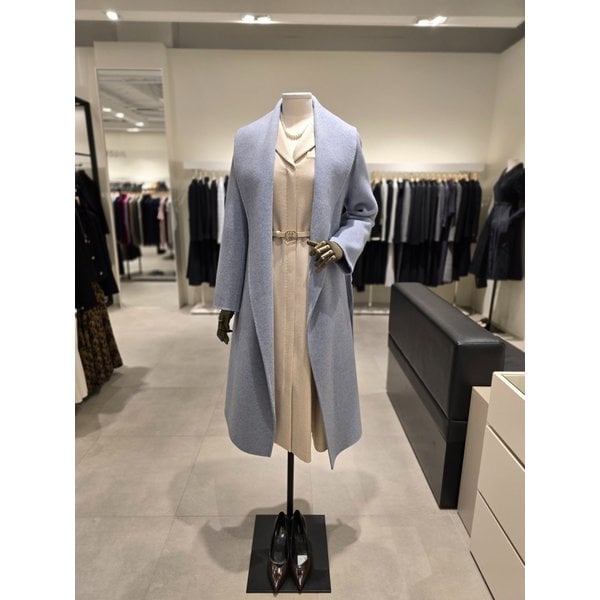 [파주점] 울 캐시미어 숄 칼라 핸드메이드 코트 JRAA0CTC55