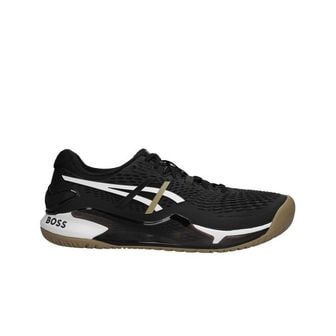  아식스 x 휴고 보스 젤 레졸루션 9 블랙 카멜 Asics x Hugo Boss Gel-Resolution 9 Black Camel