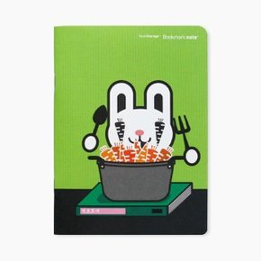 [북프렌즈] 북스토리지 북마크노트 토끼씨 - 먹보토끼