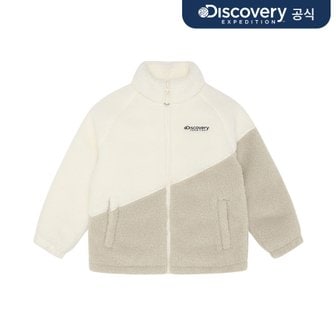 디스커버리키즈 키즈 이노블럭 플리스 숏패딩 (L/BEIGE)