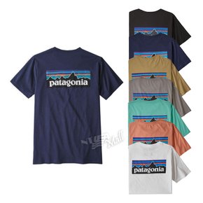 P-6 로고 오가닉 티셔츠 8종 PATAGONIA MENS P-6 LOGO ORGANIC COTTON T-SHIRT