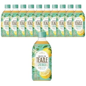 티즐 제로 유자그린티 500ml 10개