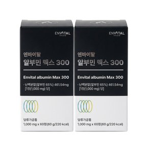 알부민 맥스 300 1 000mg X 60정 2박스