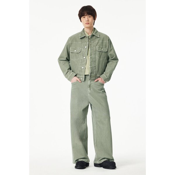 [MEN] 코듀로이 트러커 점퍼 9155113559049