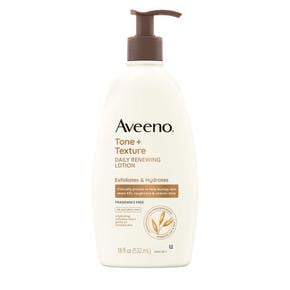 [해외직구] Aveeno 아비노 톤 텍스처 데일리 리뉴잉 바디로션 532ml 2팩