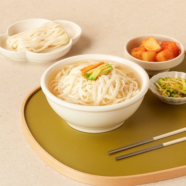 지구식단 납작 두유면 150g