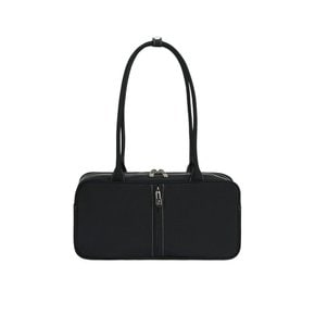 Safety Pin Square Bag (black)