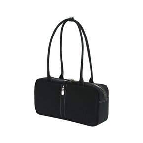 Safety Pin Square Bag (black)